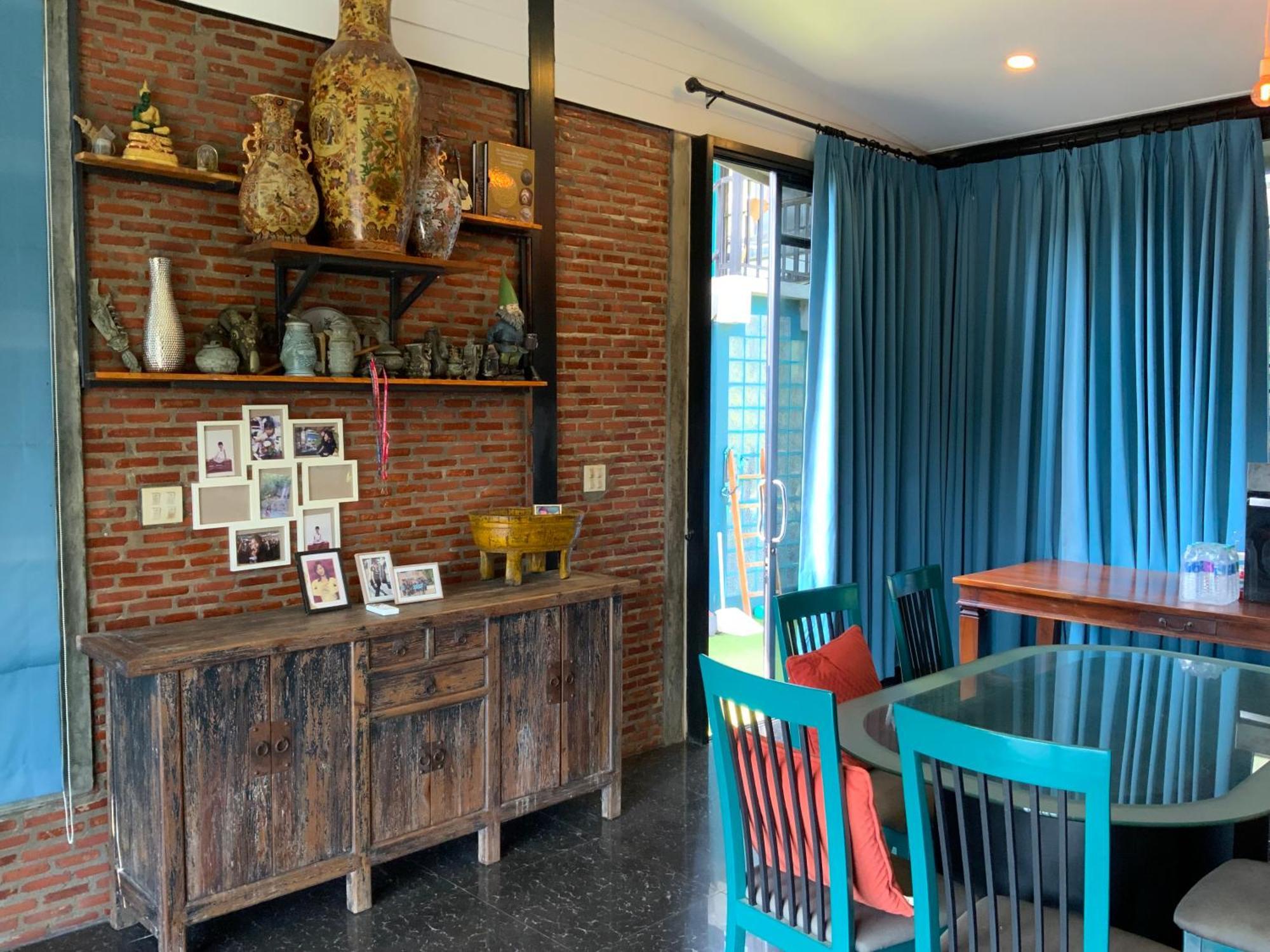 Morocco Blue Cafe By Chilong River Farm Resort Muang Kosum Eksteriør billede